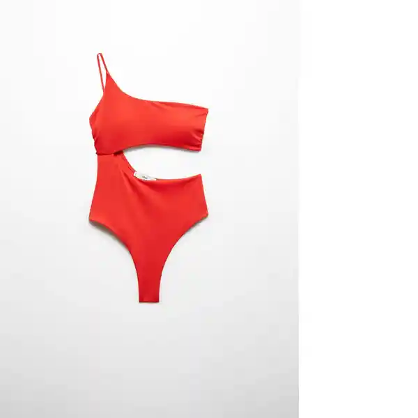 Bañador Ceres Rojo Talla L Mujer Mango