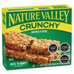 Nature Valley Barra de Granola Crujiente con Avena y Miel 