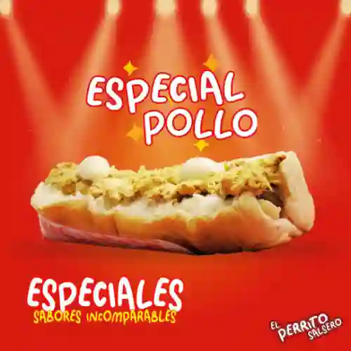Súper Hot Dog Especial Pollo