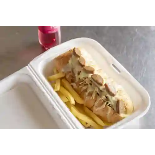 Butiperro Gratinado + Francesa + Gaseosa