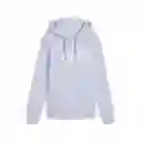 Puma Buzo Hoodie Ess No. 1 Logo Fl (S) Lifestyle Mujer Azul T XS