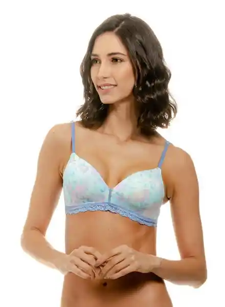 Brasier Mujer Lila Talla 38 Bronzini