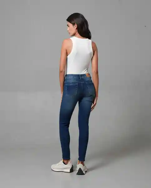Jean Mujer Azul Talla 8 230G050 Rifle