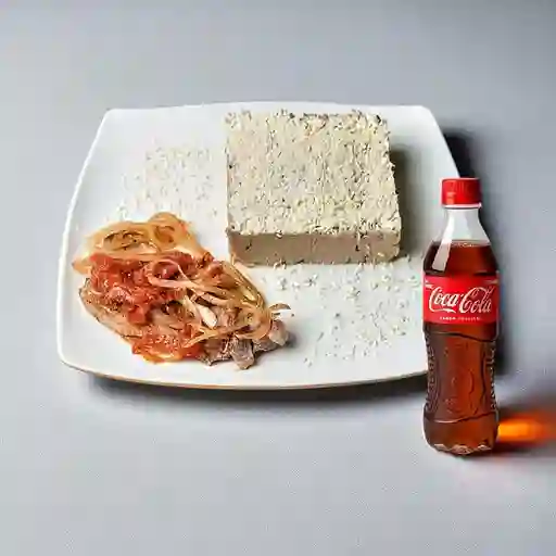 Combo Cerdo en Bistec + Coca Cola Original 400 ml