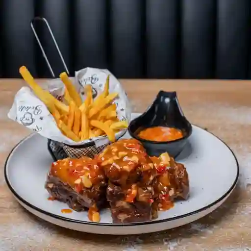 Costillas - ribs - dulce picantes