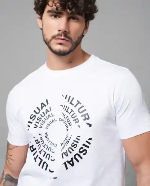 Camiseta Hombre Crudo L 102G111_CRU110605 Rifle