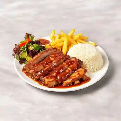 Costilla Bbq (600 Gr)