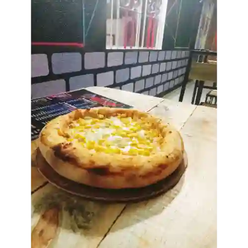 Pizza de Pollo con Maiz