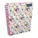 Primavera Cuaderno 105 Pasta Dura Rayas Mujer 12