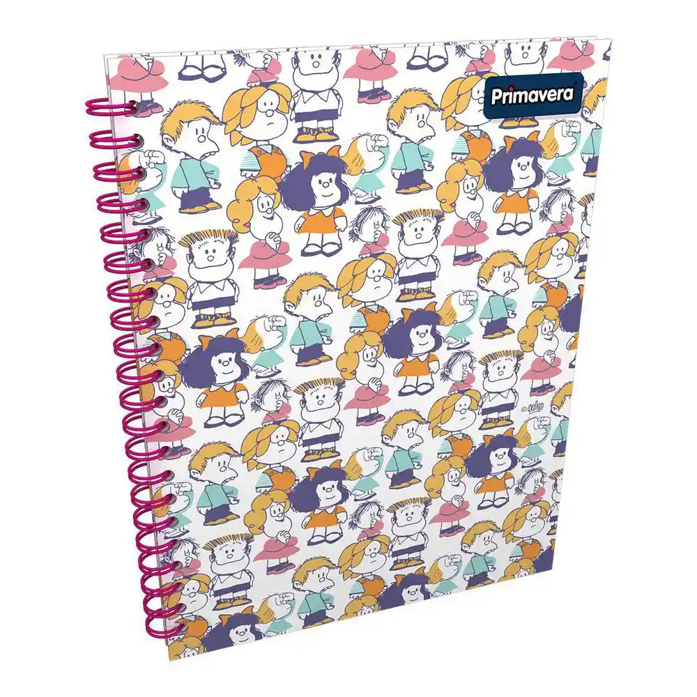 Primavera Cuaderno 105 Pasta Dura Rayas Mujer 12