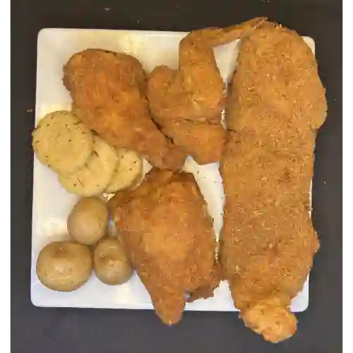 1/2 Pollo Apanado