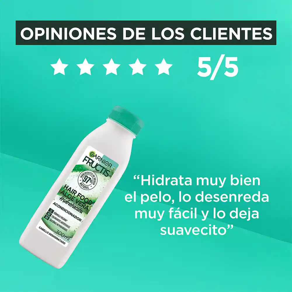 Acondicionador Hair Foof Garnier Aloe Hidratación 300 mL