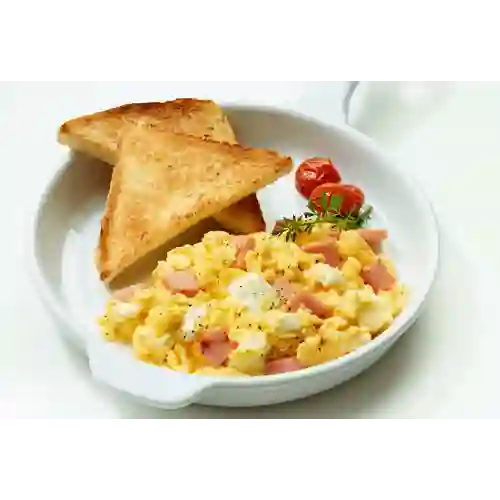 Huevos con Jamón y Queso