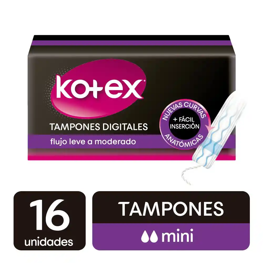 Kotex Tampón Digital Mini