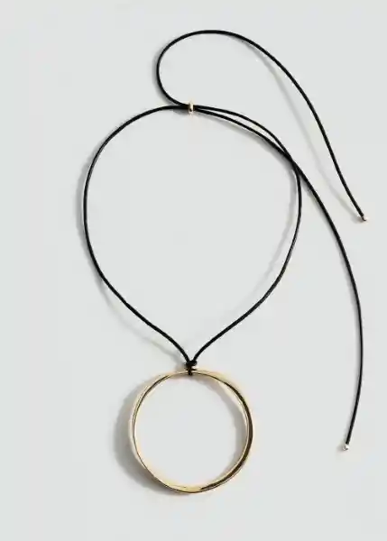 Collar Ringo Oro Talla 99 Mujer Mango