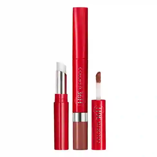 Labial Colorfix Dúo Tattoo Nude Cocoa Ésika