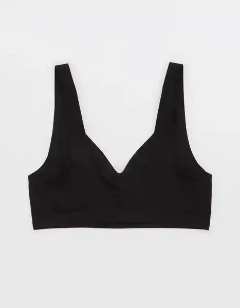 Bralette Aerie Negro Talla MEDIUM 3785073 American Eagle