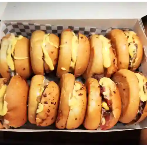 Combo Mini Burger X10 Unidades