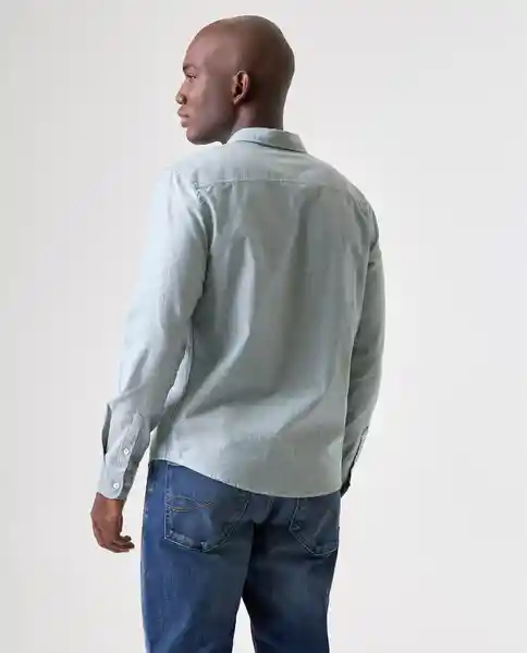 Camisa Hombre Verde Talla S 812G503_VER195220 Americanino