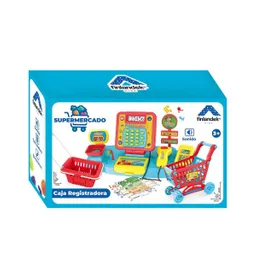 Finlandek Kids Supermercado Con Caja Registradora