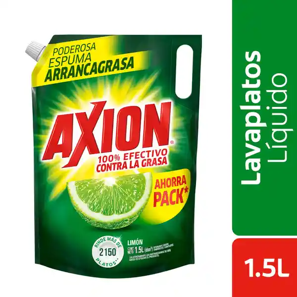 Axion Lavaplatos Liquido Limón 1.5 L