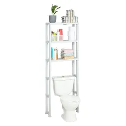 Rimax Estante Para Baño Blanco 171.8 x 25.2 x 61.5 cm