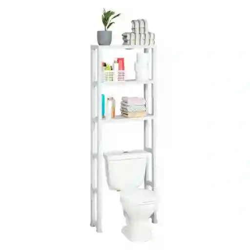 Rimax Estante Para Baño Blanco 171.8 x 25.2 x 61.5 cm