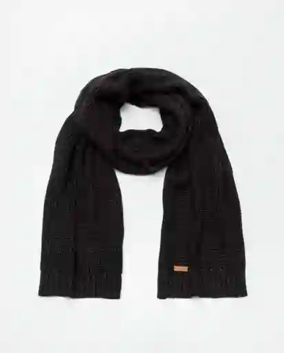 Bufanda Larga Craft Negro Sombrio Ultraoscuro Uni Chevignon