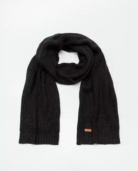 Bufanda Larga Craft Negro Sombrio Ultraoscuro Uni Chevignon