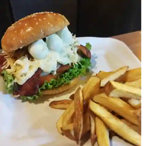 Combo Hamburguesa Especial de Cerdo