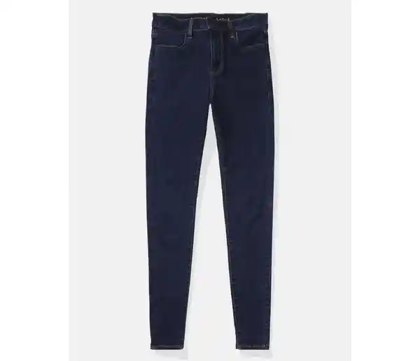 Pantalón Jean High-Rise Azul Talla 8 Regular American Eagle