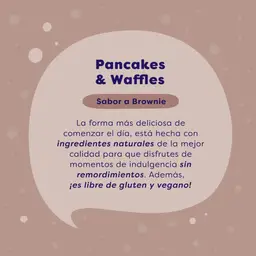 Why Not Mezcla para Pancakes y Waffles Sabor a Brownie 