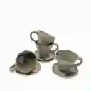 Set Pocillo y Plato Oclo Ambiente Gourmet