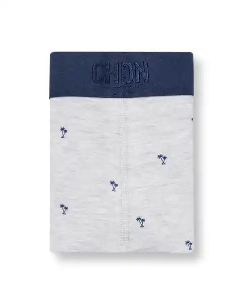 Bóxer Summer Gris Aluminio Claro Talla M Chevignon