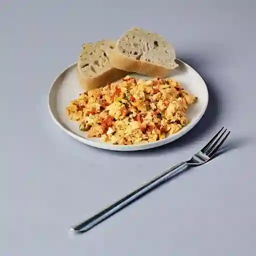 Huevos Revueltos con Aliños