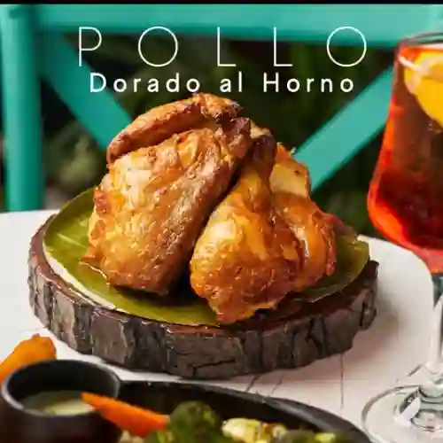Pollo Dorado Al Horno