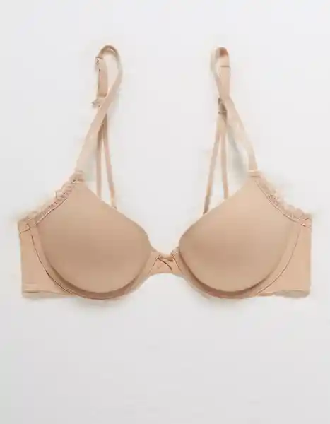 Brasier Aerie Beige Talla 34 B American Eagle 97314792