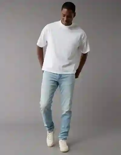 Jean Hombre Azul Talla 33 x 32 6960401 American Eagle