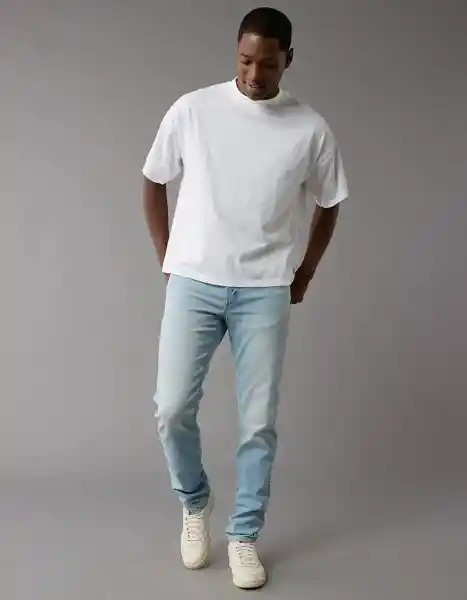 Jean Hombre Azul Talla 33 x 32 6960401 American Eagle