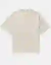 Camiseta Hombre Beige Talla: MEDIUM 3664153 American Eagle