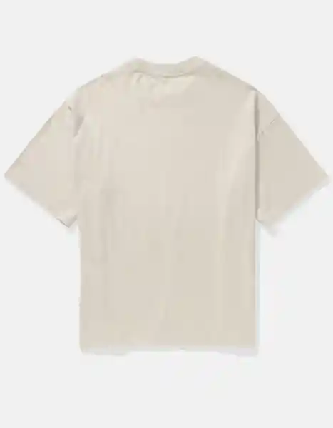 Camiseta Hombre Beige Talla: MEDIUM 3664153 American Eagle