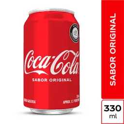 Coca-Cola Gaseosa Sabor Original en Lata