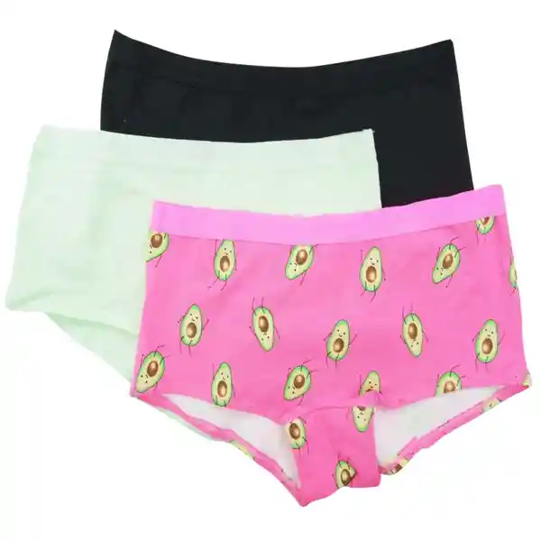 Lili Pink Panty Algodón Talla L