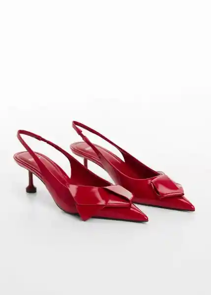 Zapatos Alba Rojo Talla 41 Mujer Mango