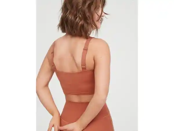 American Eagle Top Deportivo Castaño Talla Medium