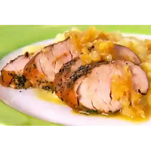 Cerdo en Salsa Hawaiana