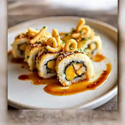 Calamar Sushi Roll