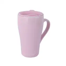 Taza Cerámica de Gran Capacidad Serie Solid Rosa 430 mL Miniso