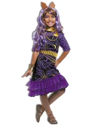 Fantastic Night Disfraz Clawdeen Camera Talla 8 Marino Bt