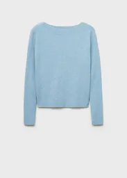 Saco Jersey Brule Celeste Talla M Mujer Mango